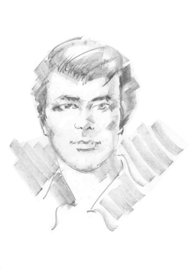 Figures 5-1, 5-2, 5-3, 5-4, 5-5 and 5-6. Collection of drawing exercises produced by Jaty Silva in class to demonstrate drawing techniques. Reproduction courtesy of Raquel Lopes, a former student of Jaty Silva in the 1980s.