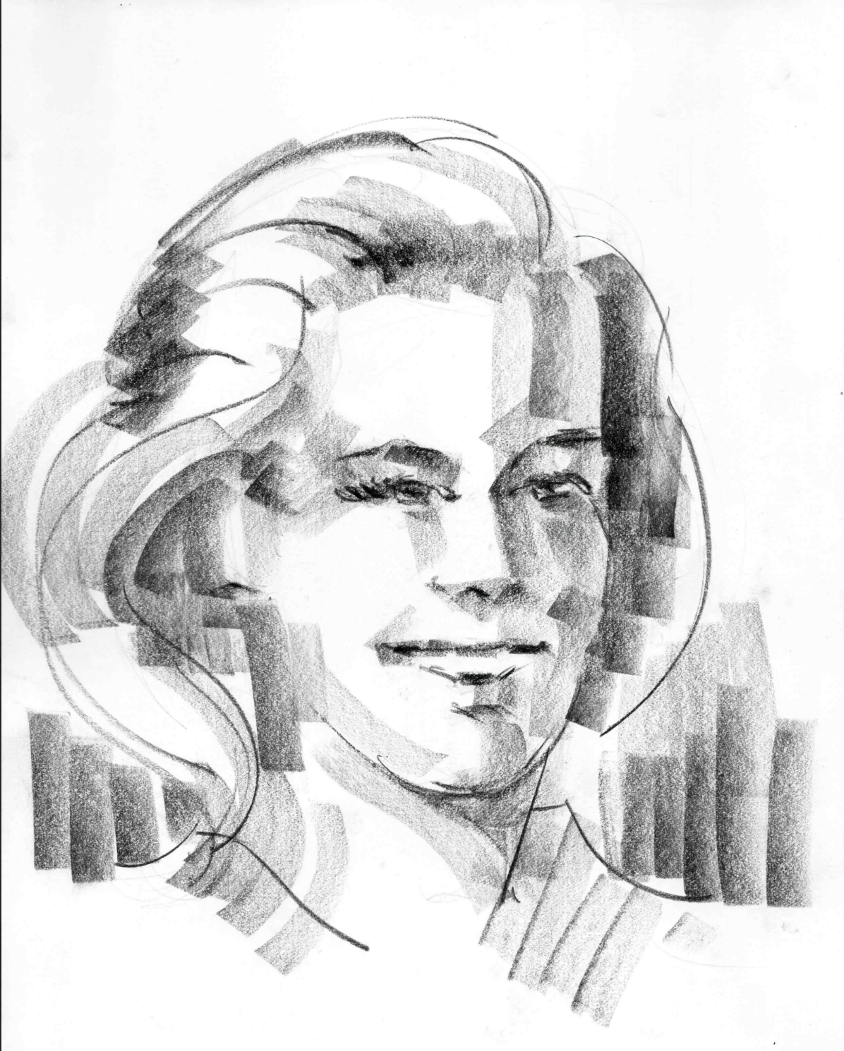Figures 5-1, 5-2, 5-3, 5-4, 5-5 and 5-6. Collection of drawing exercises produced by Jaty Silva in class to demonstrate drawing techniques. Reproduction courtesy of Raquel Lopes, a former student of Jaty Silva in the 1980s.