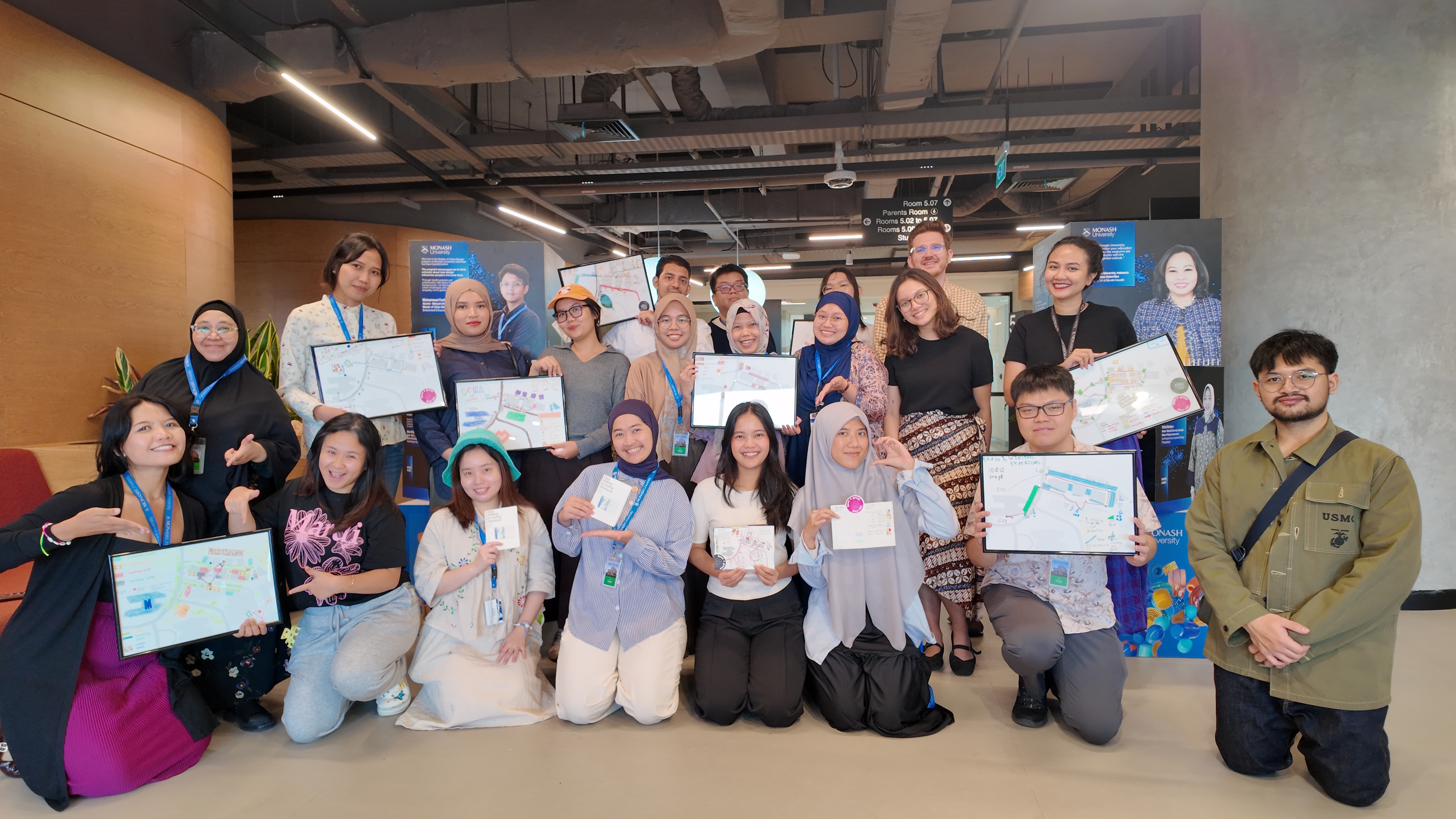 Figure 1. Group photo of students and academics after the workshop. Credit: Monash University Indonesia.
